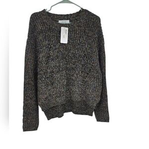 New Evereve John + Jenn Hubert Knit Sweater Small